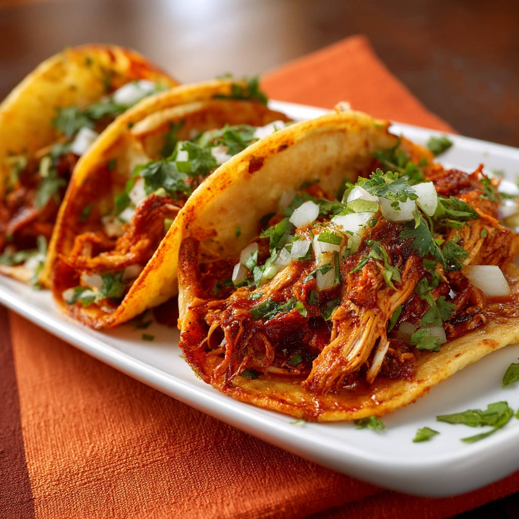 Flavor-Packed Shredded Chicken Tacos: Customizable Family Dinner